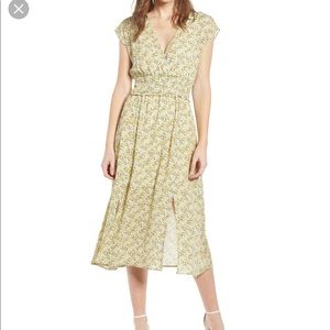 Wayf double slit snicker midi dress size small